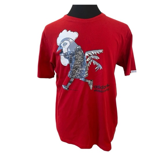 Adidas X Andrew Pommier Mens Skateboarding T-shirt - Picture 2 of 8